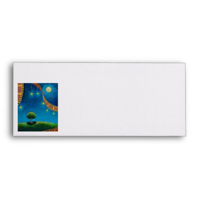 Movie film photography art fun landscape painting envelope (Front)
