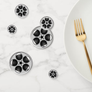 Movie Film Reel Home Theater Confetti