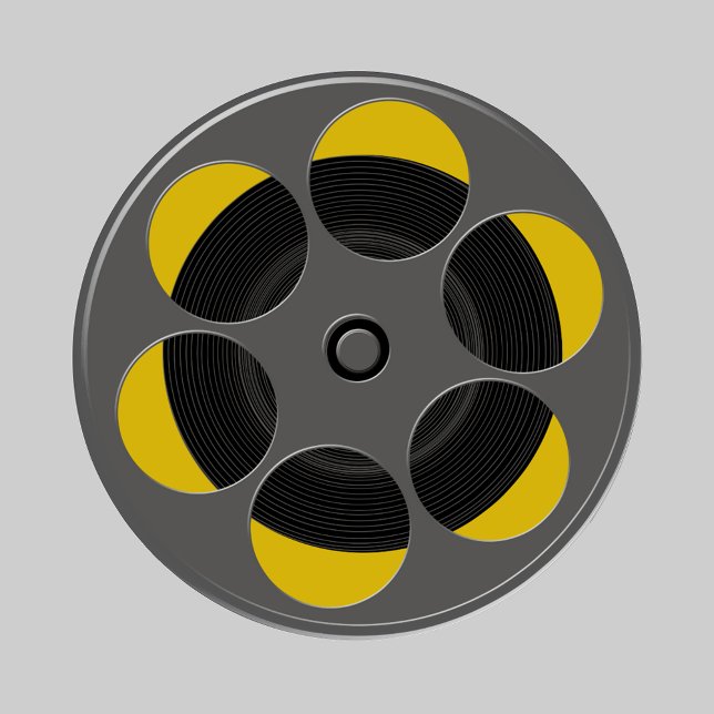 Movie Film Reel Wall Decal (Creator Uploaded)