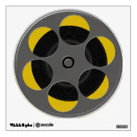 Movie Film Reel Wall Decal