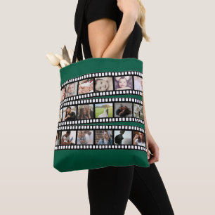 Movie Film Strip Personalized With Your Own Photos Tote Bag