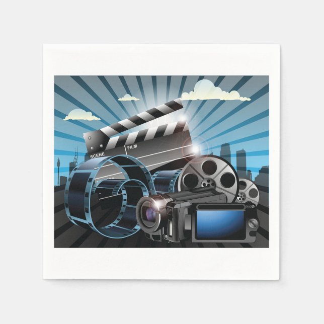 Movie Industry Napkins (Front)