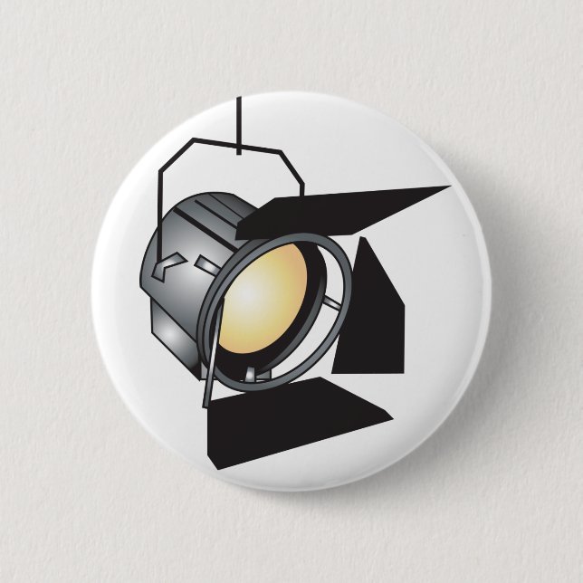 Movie Light Pinback Button (Front)