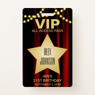 Personalized Gold Star Vip Gifts On Zazzle