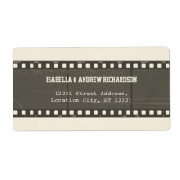 Movie Love Address Label
