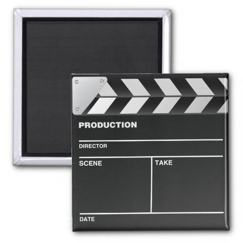 Movie maker Clap Board Fridge Magnet