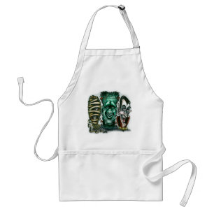 Movie Monsters Adult Apron