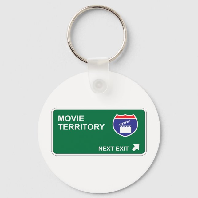 Movie Next Exit Keychain (Front)