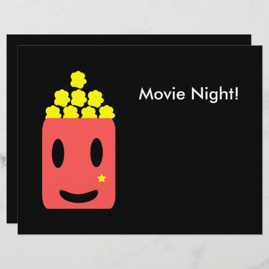 Movie Night! (Front/Back)