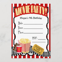 MOVIE NIGHT ANY OCCASION FILL-IN PARTY
