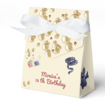Movie night birthday for kids favor boxes