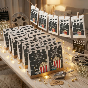 Movie Night Birthday Party For Boys Favor Bag