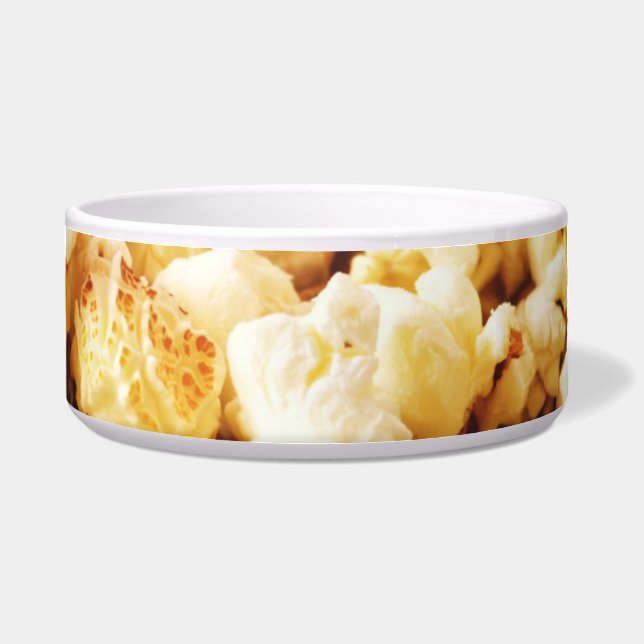 Movie Night Buttery Popcorn Photo Bowl (Front)