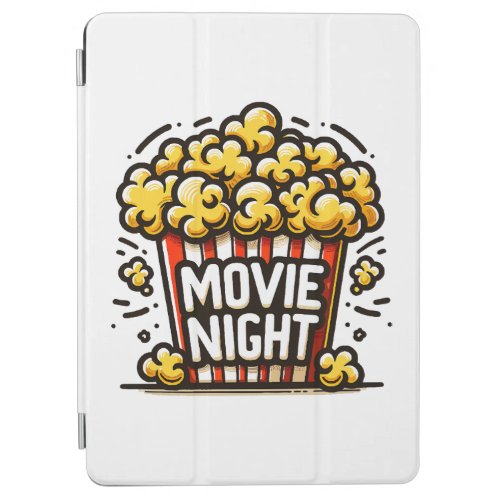 Movie Night Delight Playful Popcorn iPad Air Cover