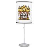 Movie Night Delight Playful Popcorn Table Lamp (Front)