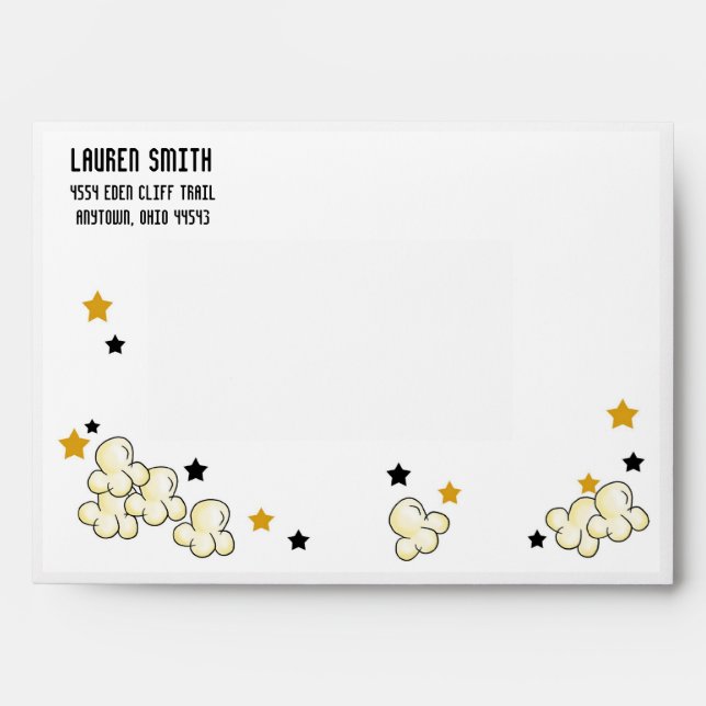 Movie Night Envelope (Front)