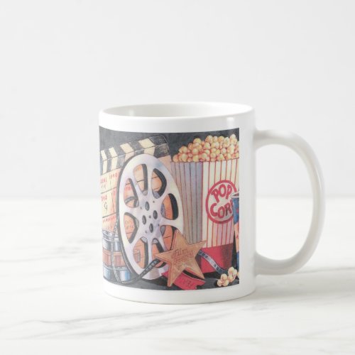 Movie Night Film Festival Coffee Tea Mug