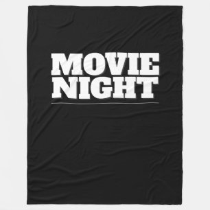 Movie Night Fleece Blanket
