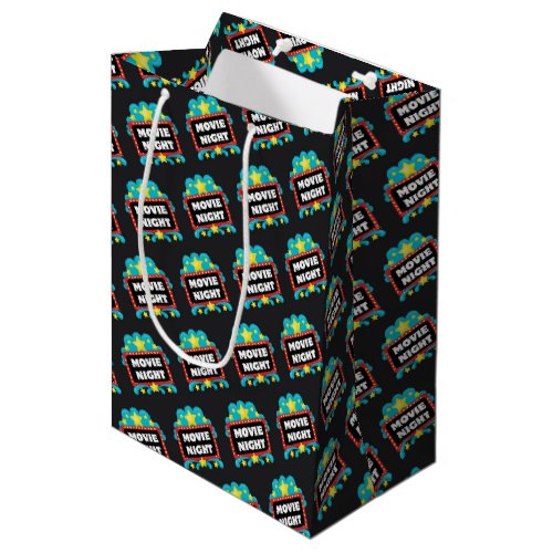 Movie night medium gift bag