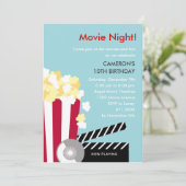 Movie Night Party Invitation | Zazzle