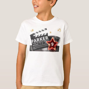 Movie Night Party Luxury T-Shirt
