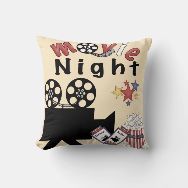 Movie Night Pillow (Front)