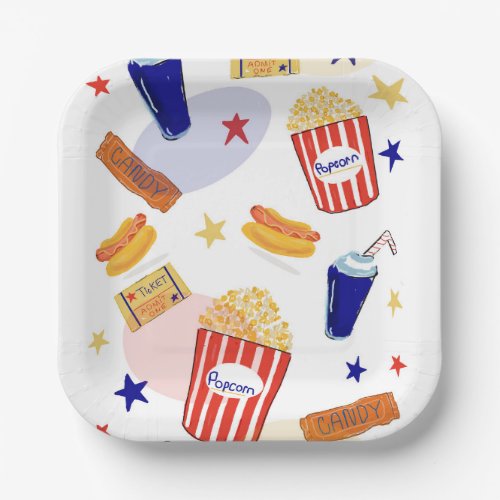 Movie Night Plates