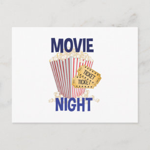 Movie Night Postcard
