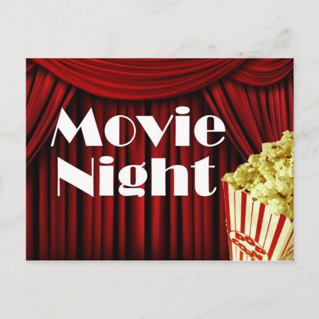 Movie night postcard (Front)