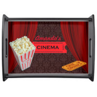 Movie Night Retro Damask