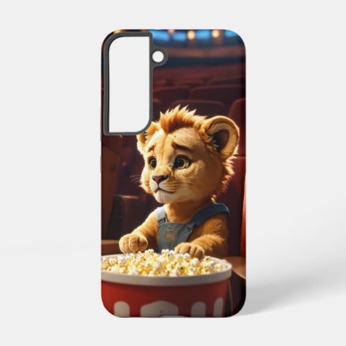 Movie Night Roar Animated Baby Lion Phone Case