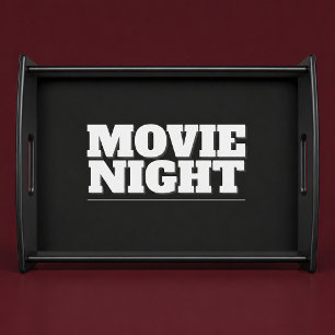 Movie Night Serving Tray