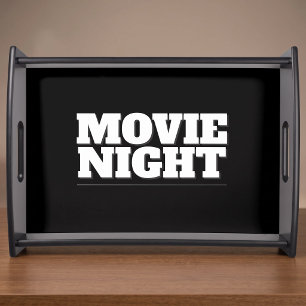 Movie Night Serving Tray