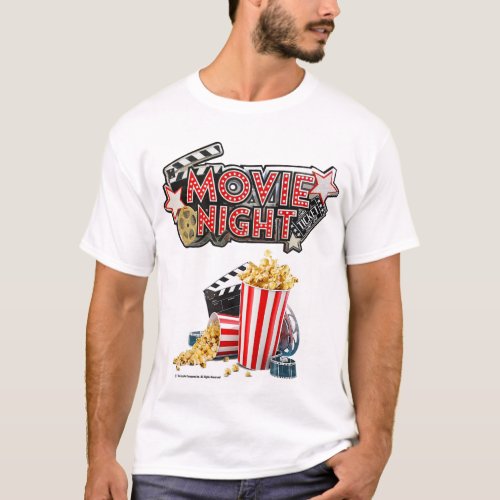 Movie Night T_Shirt