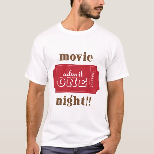 Movie Night T_Shirt