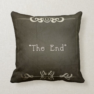 MOVIE NIGHT~ "THE END" THROW PILLOW