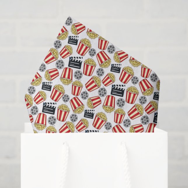 Movie Night Tissue Paper (Gift Bag)