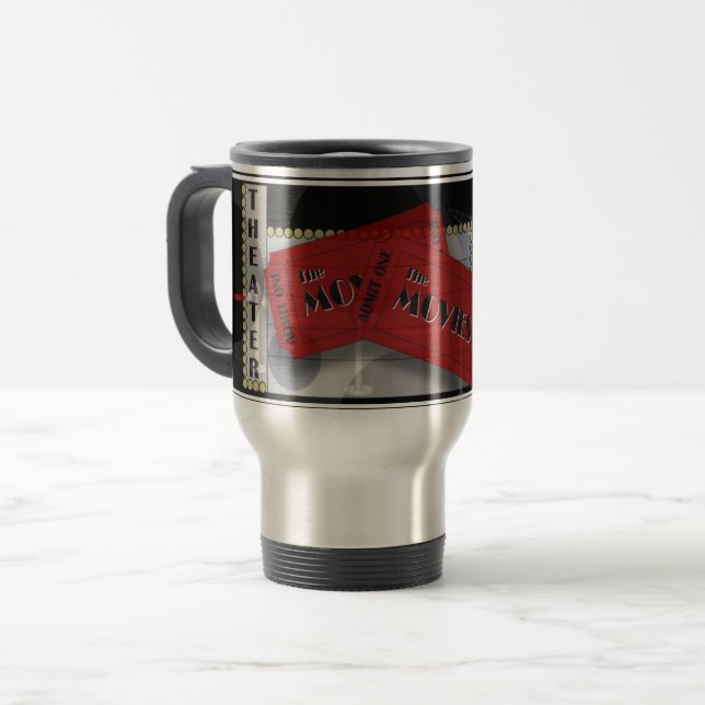 Movie Night Travel Mug (Front Left)