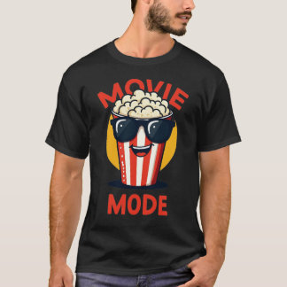 Movie Night With Popcorn T-Shirt