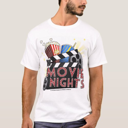 MOVIE NIGHTS Graphic T_Shirt