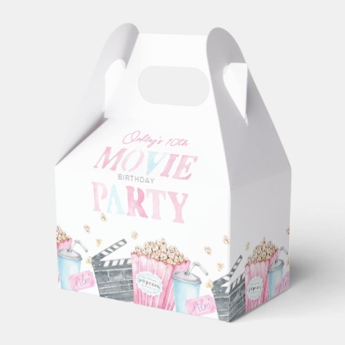 Movie Party Favor Box