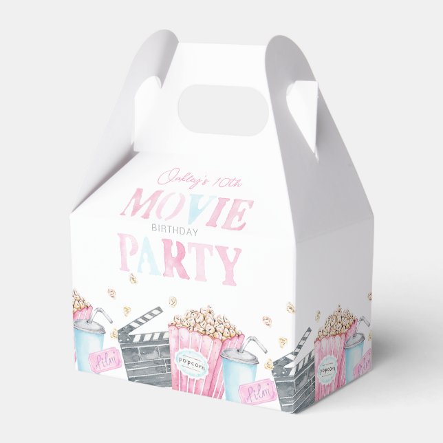 Movie Party Favor Box (Front Side)