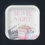 Movie Party Paper Plates<br><div class="desc">Movie Party Paper Plates</div>
