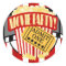 MOVIE PARTY Round Favor Sticker