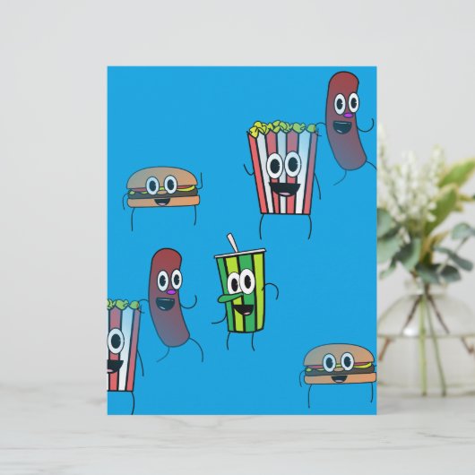 movie popcorn (Standing Front)