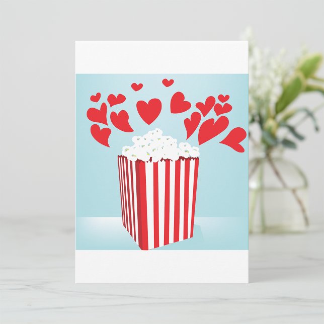 Movie Popcorn Invitations (Creator Uploaded)