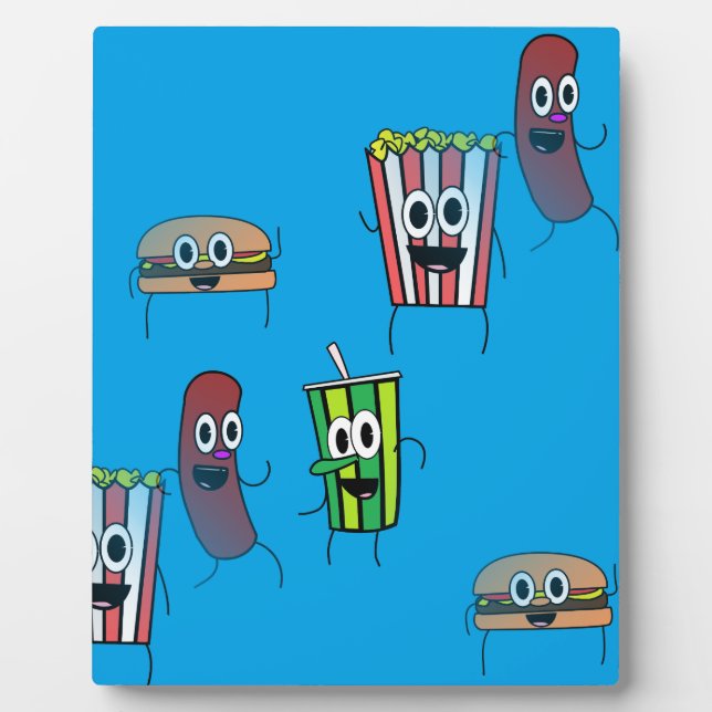 movie popcorn plaque (Front)