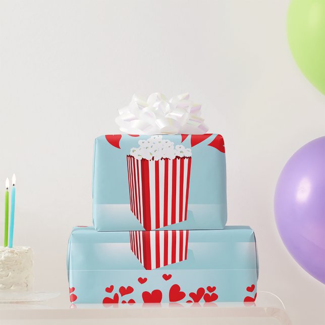 Movie Popcorn Wrapping Paper (Creator Uploaded)