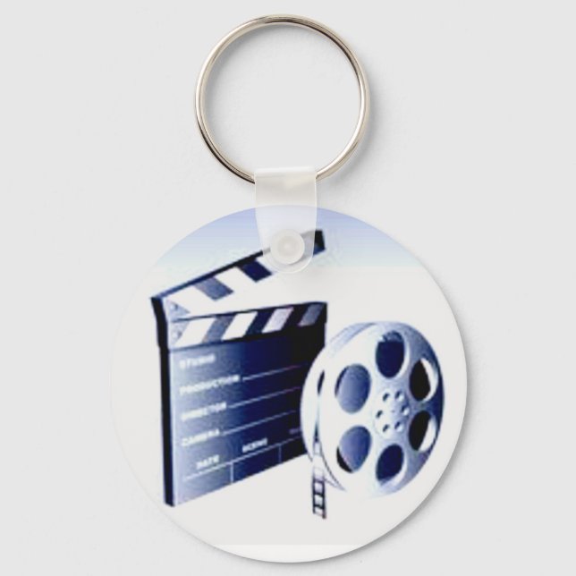 Movie Producer Keychain (Front)