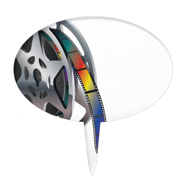 Movie Reel Cake Topper (Front)